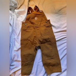 Carhartt Tan Overalls 2T Excellent Conditon